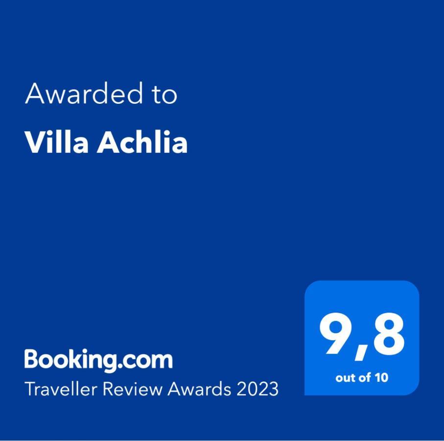 Villa Achlia Экстерьер фото